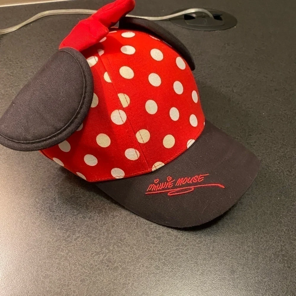 Vintage Disney Minnie Mouse Bow Tie Hat